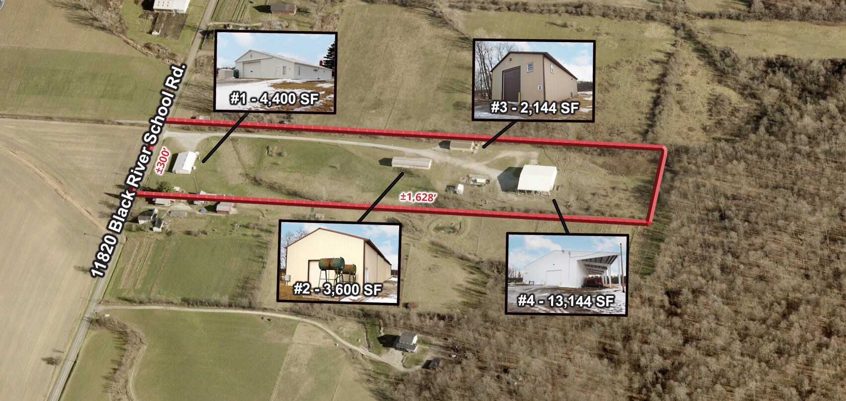 11820 Black River School Rd, Homerville, OH for Sale