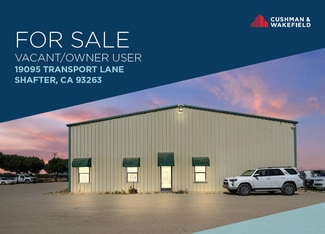 Shafter, CA Industrial - 19095 Transport Ln