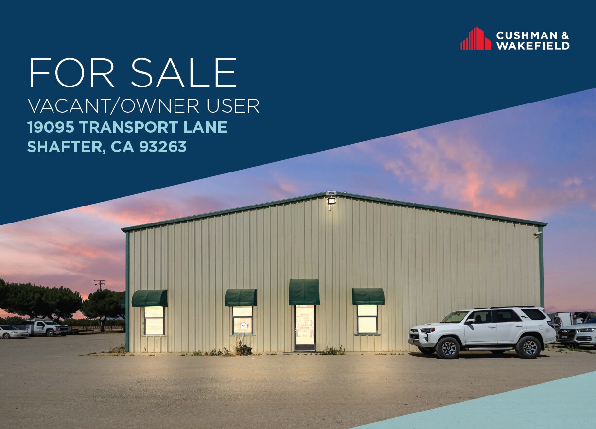 19095 Transport Ln, Shafter, CA for Sale