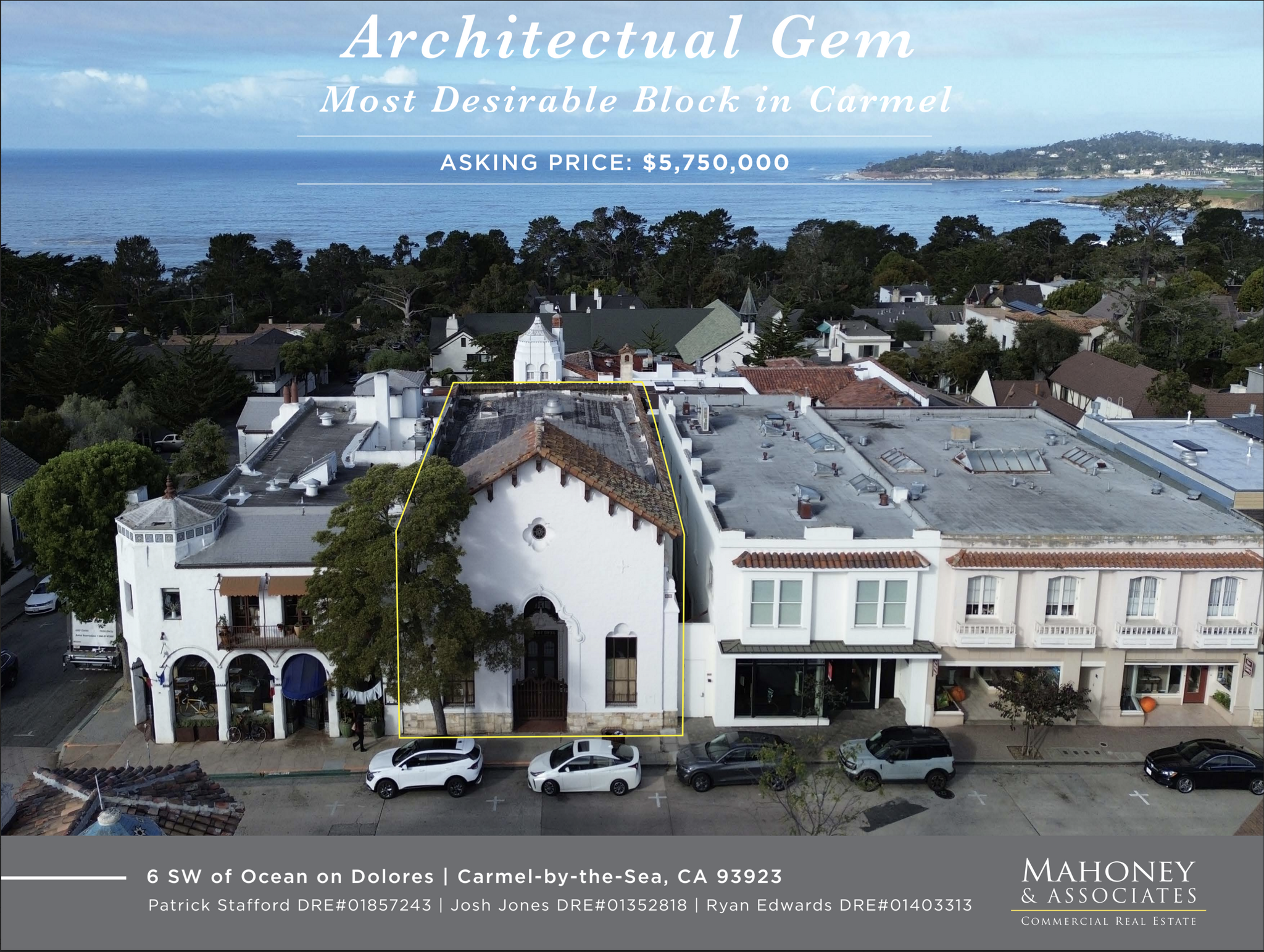 Dolores & 7th, Carmel, CA for Sale