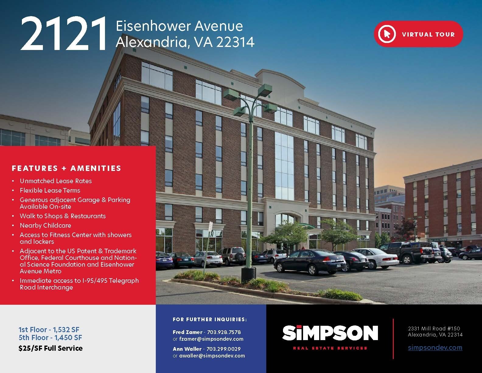 2121 Eisenhower Ave, Alexandria, VA for Rent
