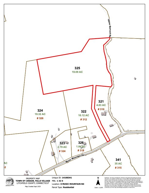 Music Mountain Road, Canaan, CT for Sale