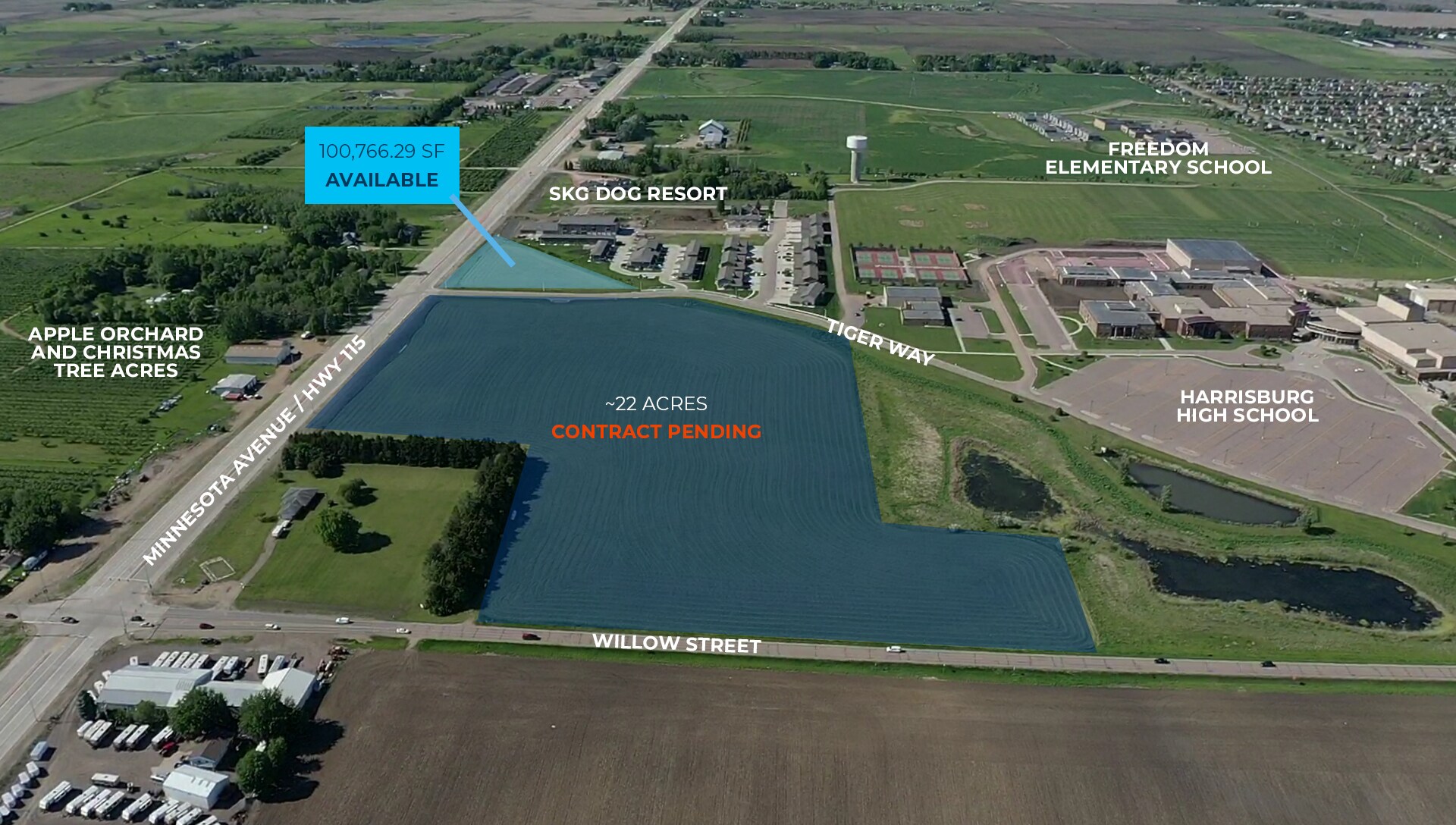 Highway 115, Harrisburg, SD for Sale