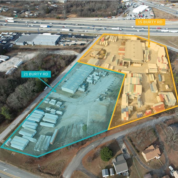 21 Burty Rd Greenville, SC 29605 Land Property for Lease on