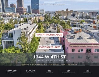 Los Angeles, CA Apartments - 1344 W 4th St Los Angeles, CA Apartments - 1344 W 4th St