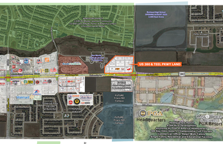 Frisco, TX Commercial Land - US Highway 380 & Teel Land