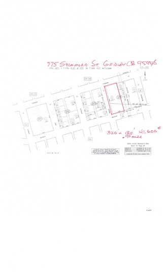 Gridley, CA Commercial Land - 775 Sycamore St