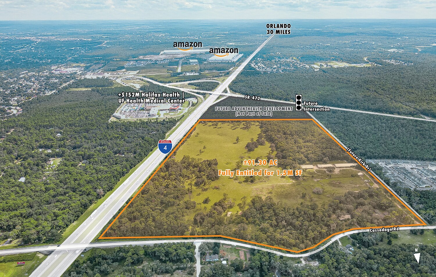 1445 Cassadaga Rd, Deland, FL for Sale