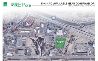 El Paso, TX Commercial Land - 3662 Doniphan Dr
