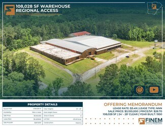 Saluda, SC Industrial - 121 Trotter Industrial Ln