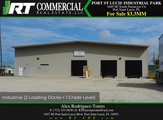 Port Saint Lucie, FL Warehouse - 1649 SE South Niemeyer Cir Port Saint Lucie, FL Warehouse - 1649 SE South Niemeyer Cir
