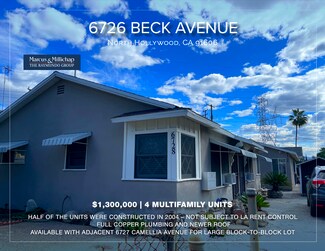 North Hollywood, CA Apartments - 6726 Beck Ave