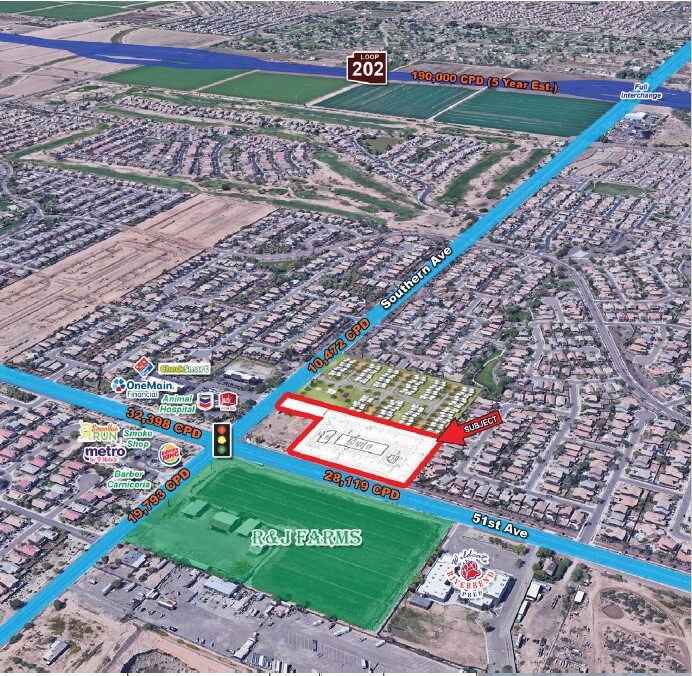 Southern Ave And 51st Ave Phoenix Az 85339 Land Property For Sale On Showcase Com