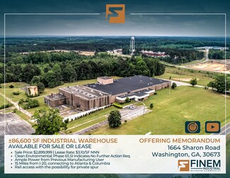 Washington, GA Warehouse - 1664 Sharon Rd