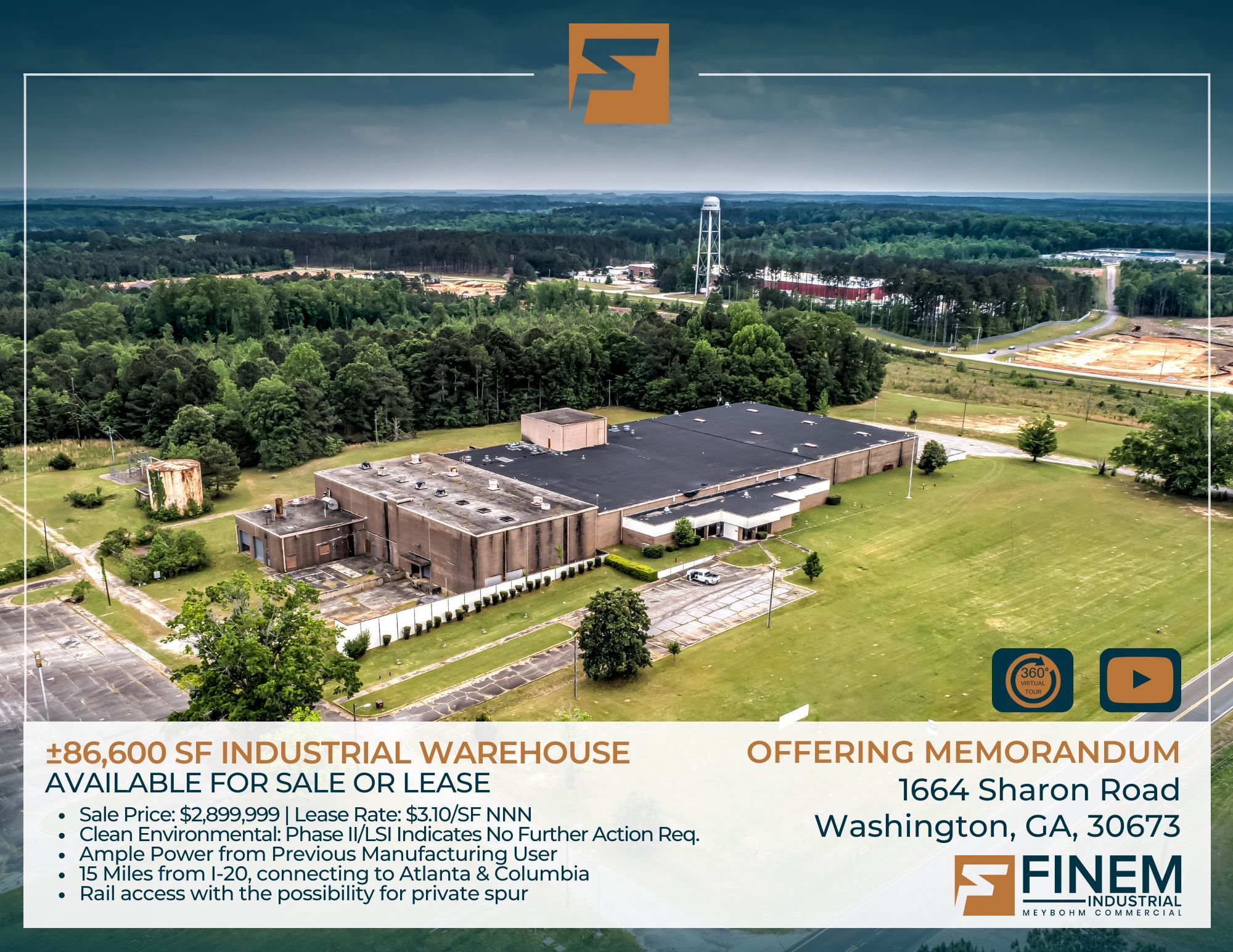 1664 Sharon Rd, Washington, GA for Sale