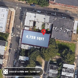Philadelphia, PA Commercial Land - 2453-57 N Park Ave