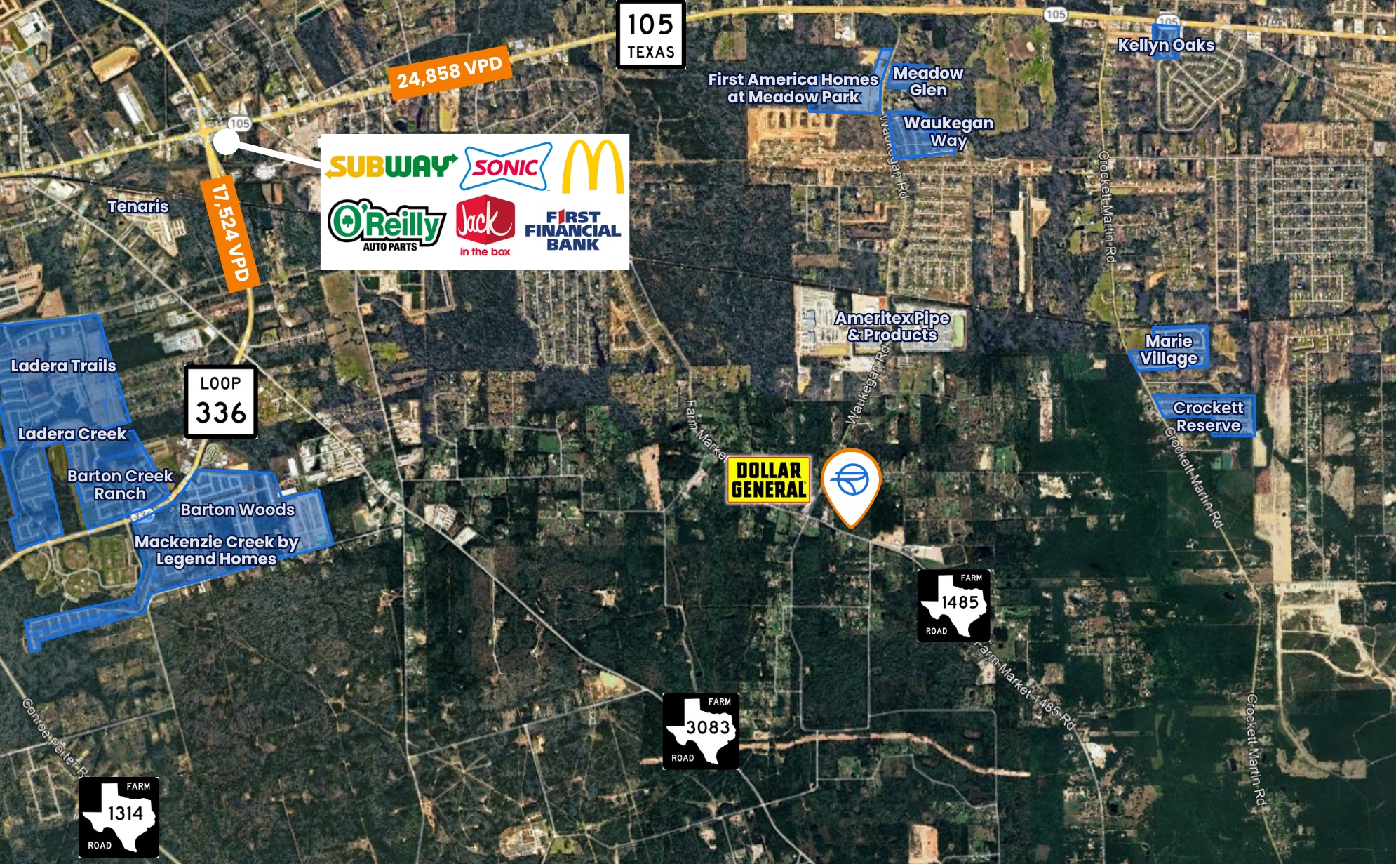 0 FM 1485, Conroe, TX for Sale