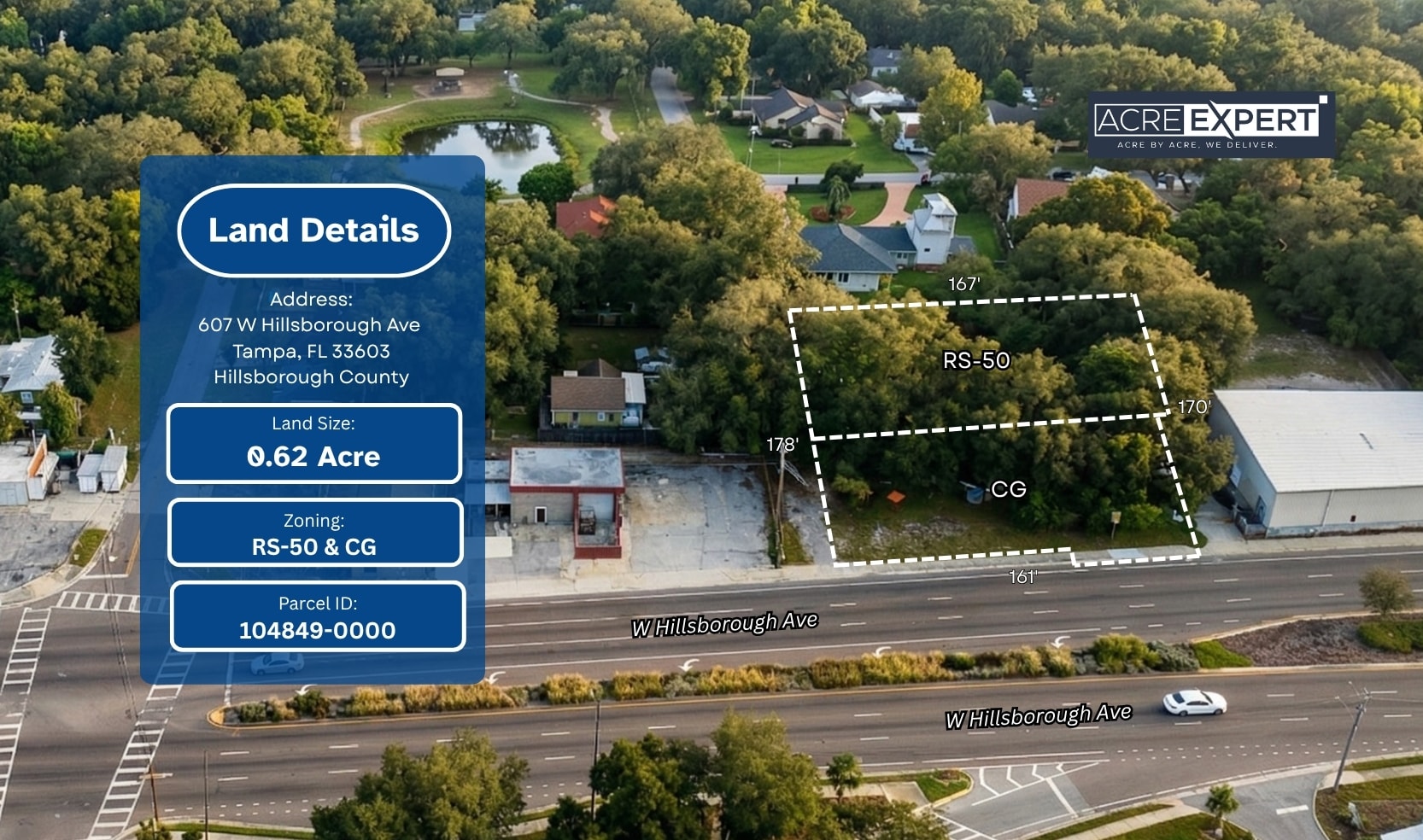 607 W Hillsborough Ave, Tampa, FL for Sale