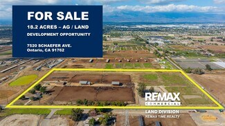 Ontario, CA Residential Land - 7520 Schaefer Ave