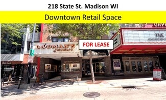 Madison, WI Retail - 218-224 State St