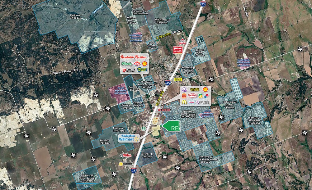 160 County Road 313, Jarrell, TX for Rent