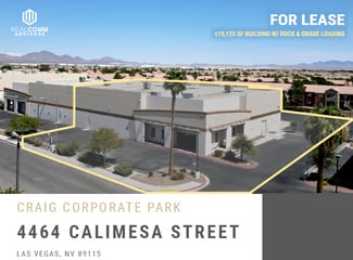 Las Vegas, NV Industrial - 4464 Calimesa St