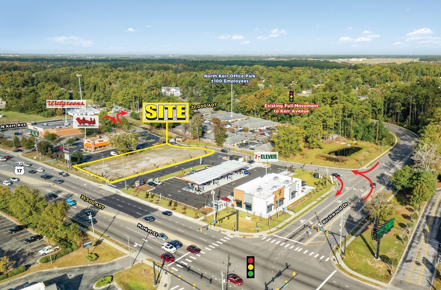 4505-4621 Market St, Wilmington, NC for Sale