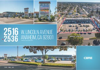Anaheim, CA Retail - 2516-2536 W Lincoln Ave