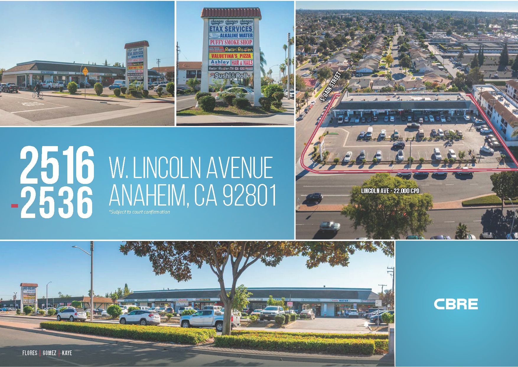 2516-2536 W Lincoln Ave, Anaheim, CA for Sale