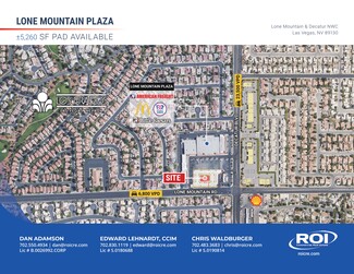 Las Vegas, NV Retail - 4882 W Lone Mountain Rd