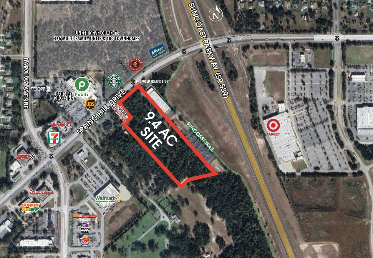 Spring Hill Dr and Suncoast Parkway, Spring Hill, FL for Sale