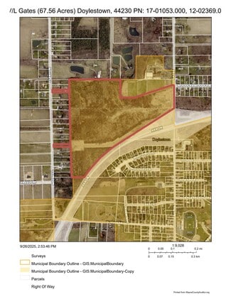 Doylestown, OH Commercial - Gates St @ Akron Rd