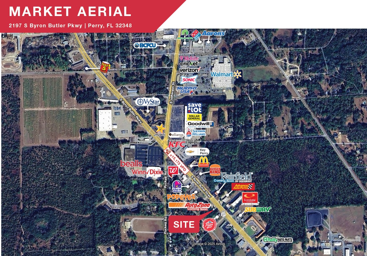 2197 S Byron Butler Pky, Perry, FL for Rent
