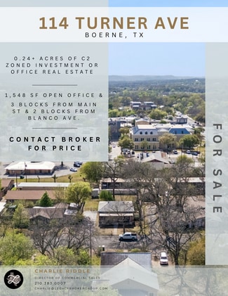 Boerne, TX Office - 114 Turner Ave