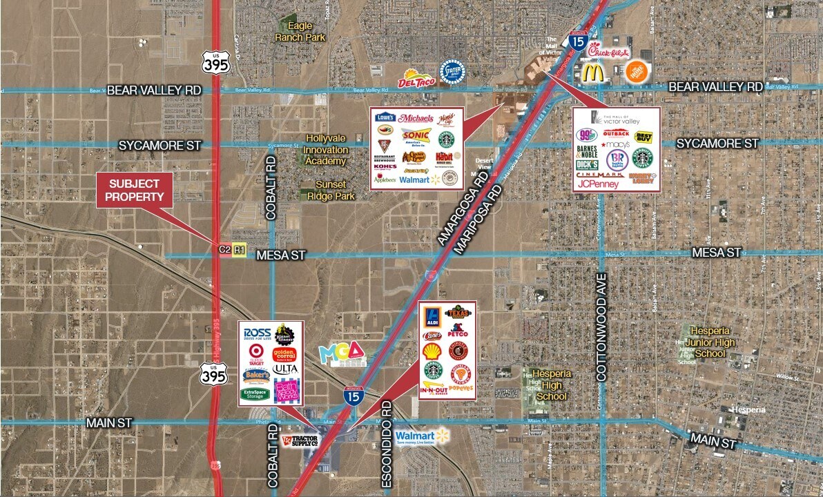 Highway 395, Victorville, CA for Sale
