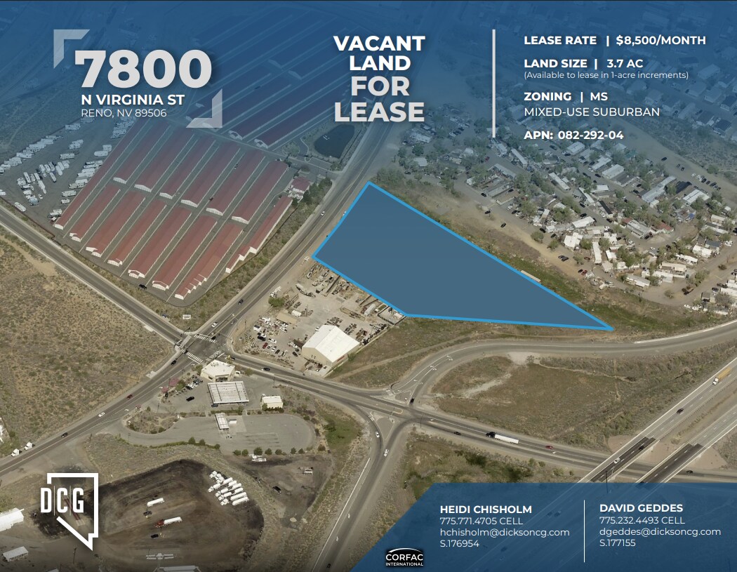7800 N Virginia St, Reno, NV for Rent
