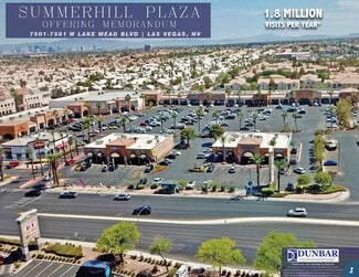 Las Vegas, NV Storefront Retail/Office - 7501-7591 W Lake Mead Blvd