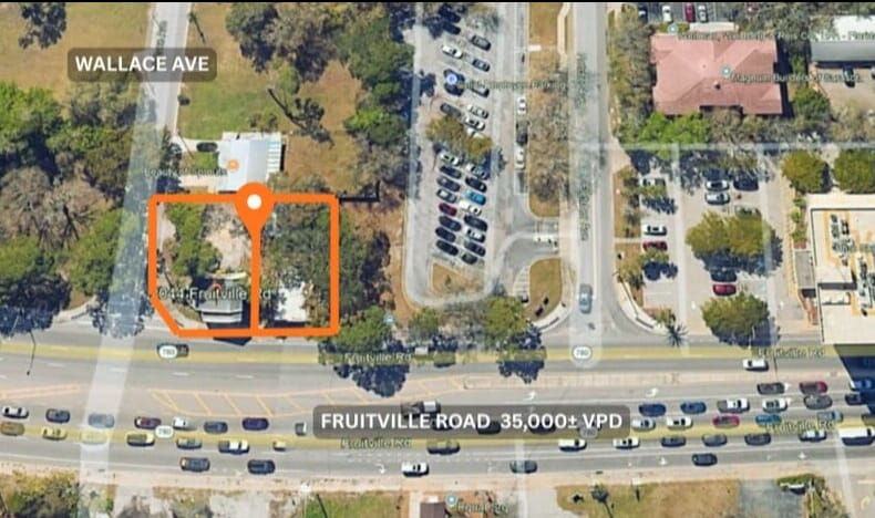 2044 Fruitville Road & 223 Wallace ave, Sarasota, FL for Sale