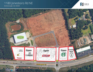 Mcdonough, GA Commercial Land - 1180 Jonesboro Rd