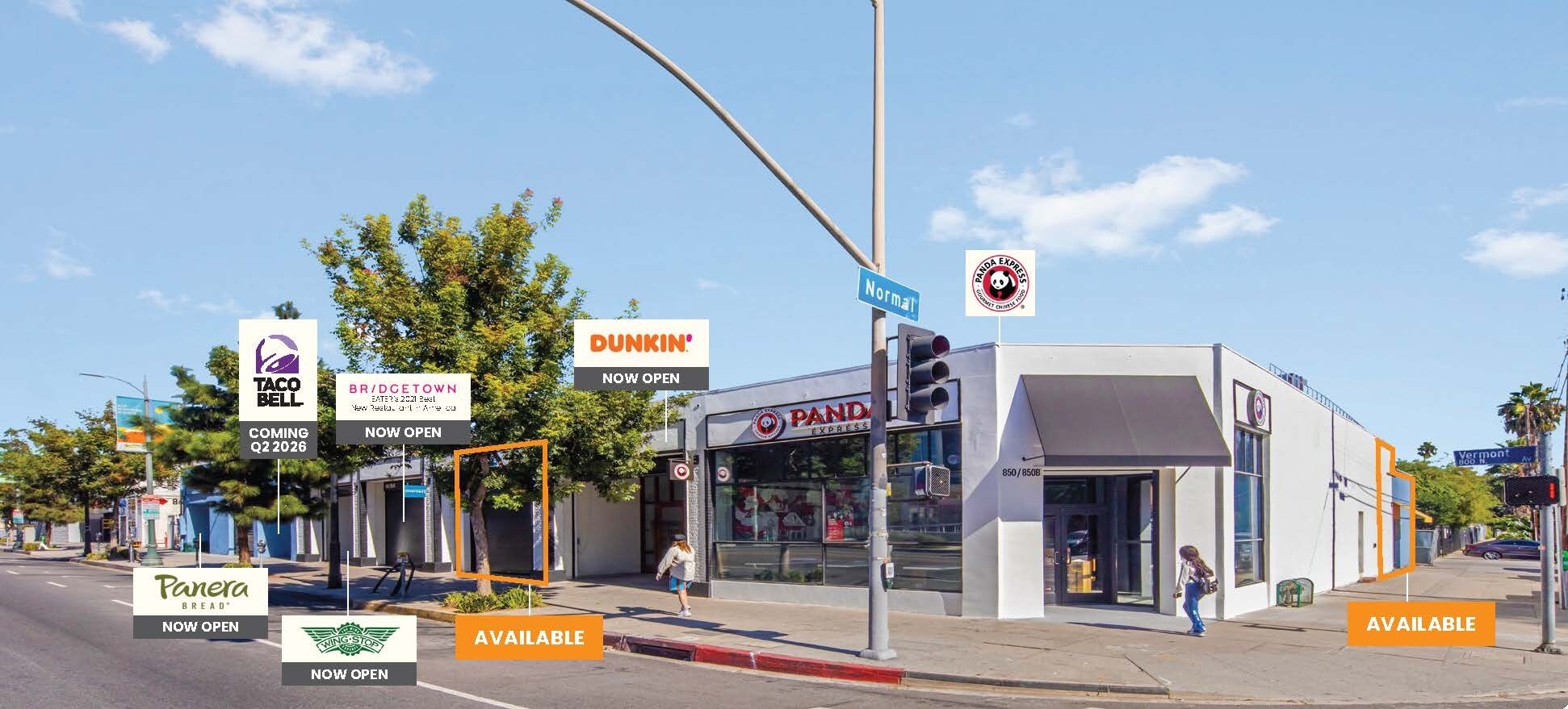 850-864 N Vermont Ave, Los Angeles, CA for Rent