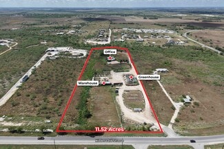 11+ Acres with Warehouse and Greenhouse