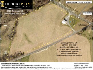 Gaithersburg, MD Residential Land - 6910 Damascus Rd Gaithersburg, MD Residential Land - 6910 Damascus Rd