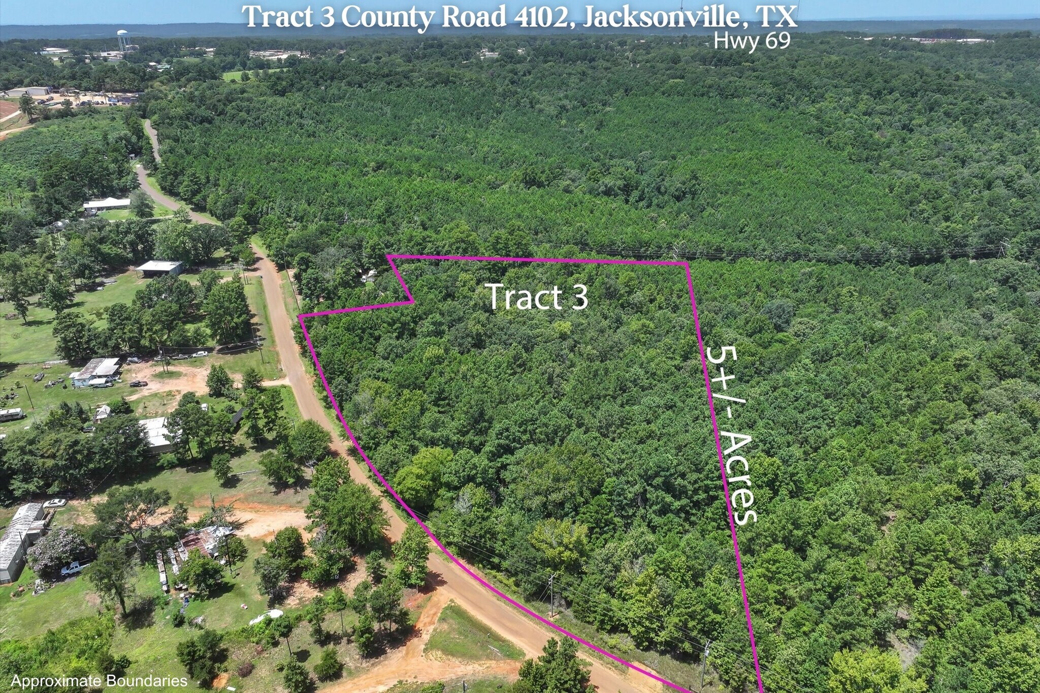 Tract 3 County Road 4102, Jacksonville, TX for Sale