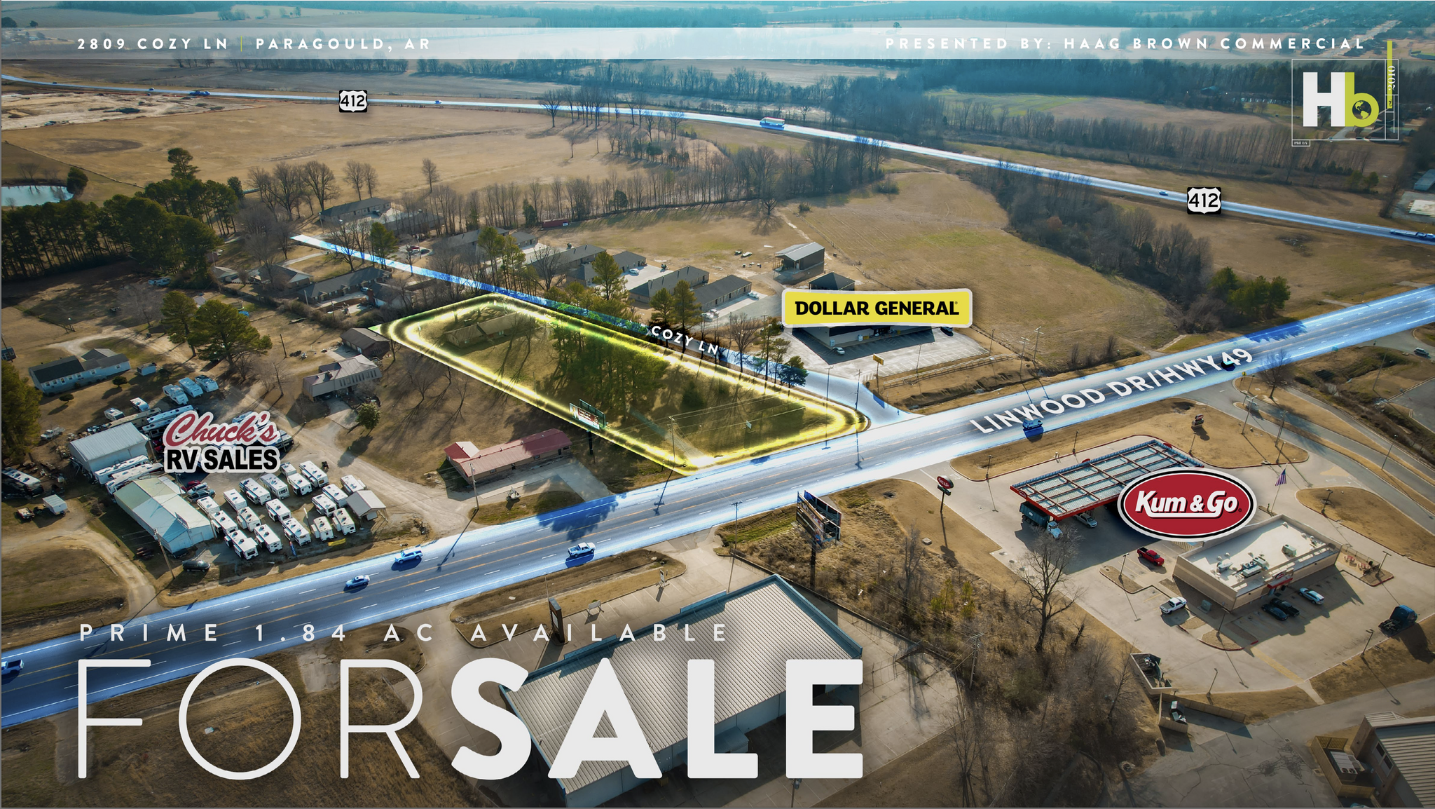 2809 Cozy Ln, Paragould, AR for Sale