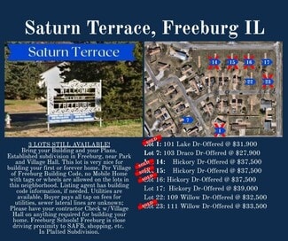 Freeburg, IL Commercial - Saturn Terrace Subdivision Dr @ Lake Drive
