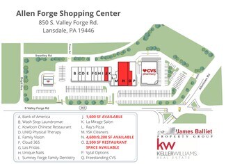 Lansdale, PA Office/Retail, Retail - 850 Valley Forge Rd