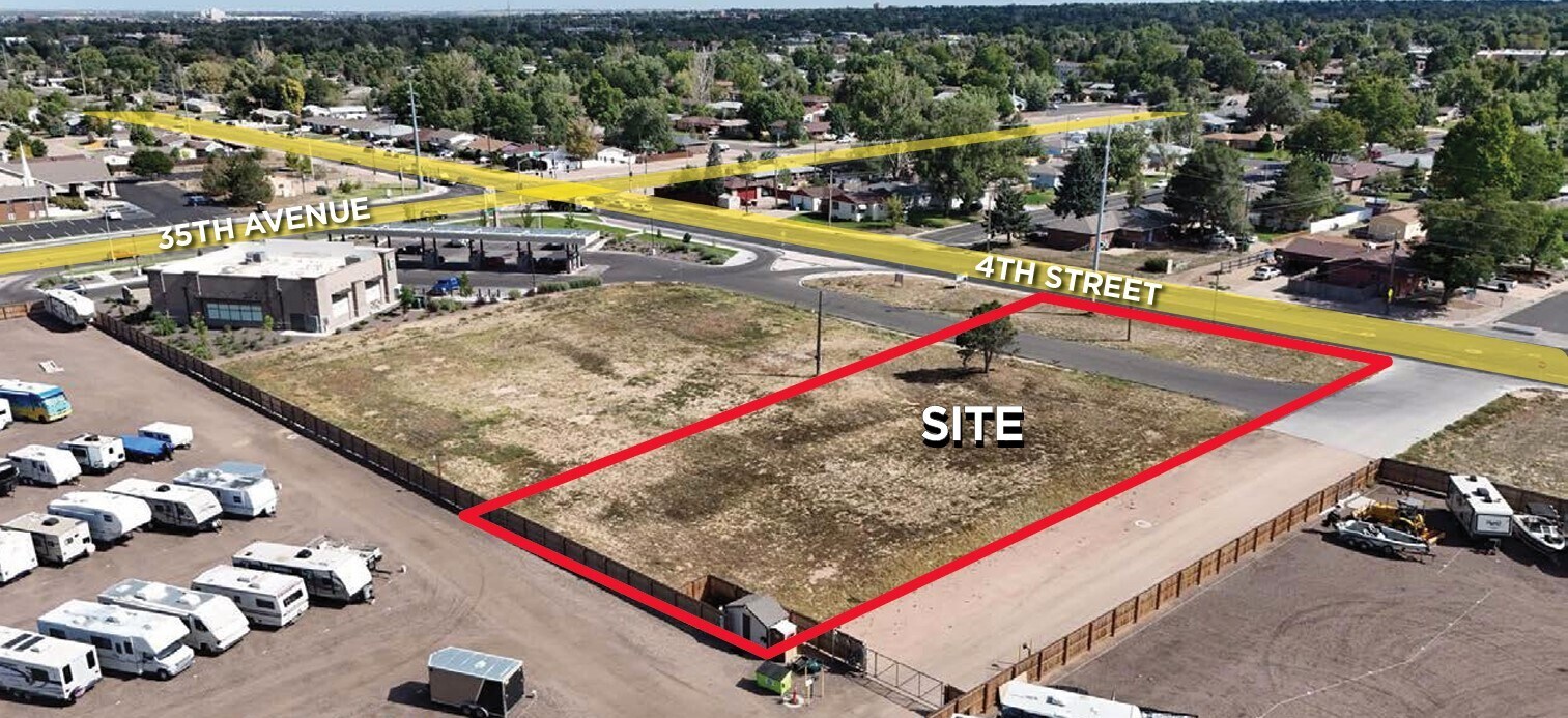NWC W 4th St & 35th Ave, Greeley, CO for Sale