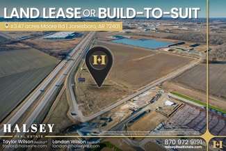 Jonesboro, AR Industrial Land - Moore Rd Jonesboro, AR Industrial Land - Moore Rd