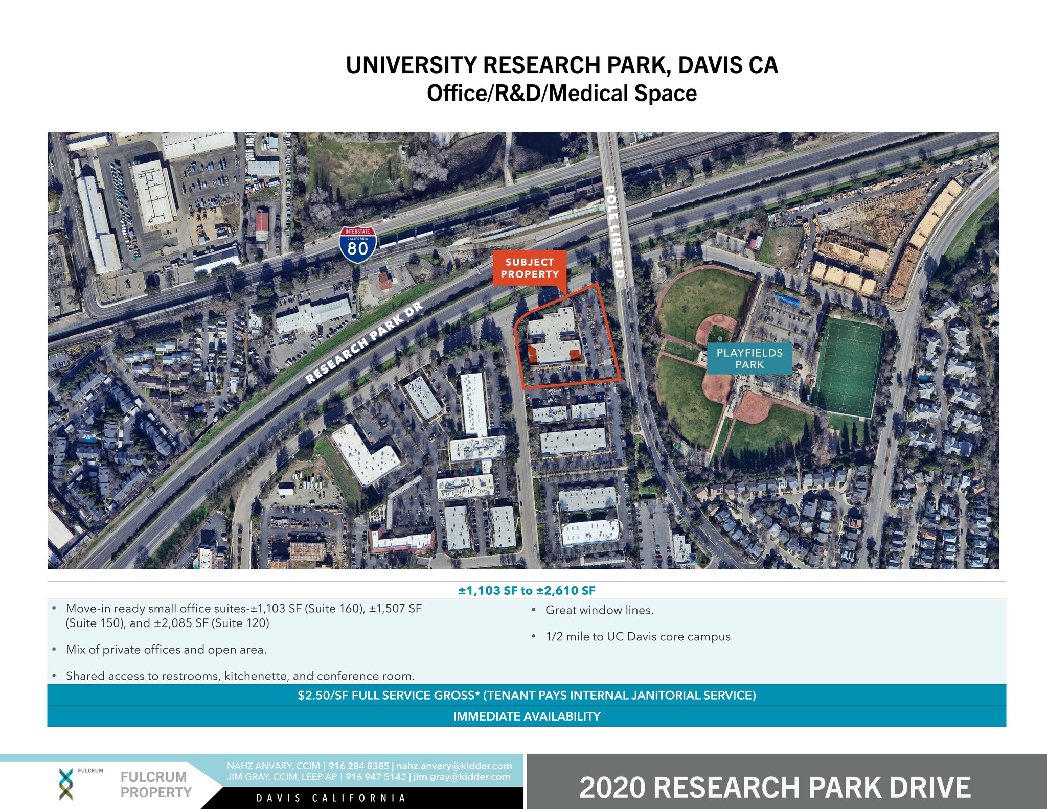 2020 Research Park Dr, Davis, CA for Rent