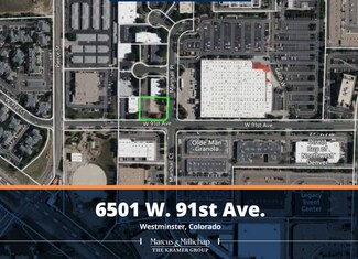 Westminster, CO Commercial Land - 6501 W 91st Ave Westminster, CO Commercial Land - 6501 W 91st Ave